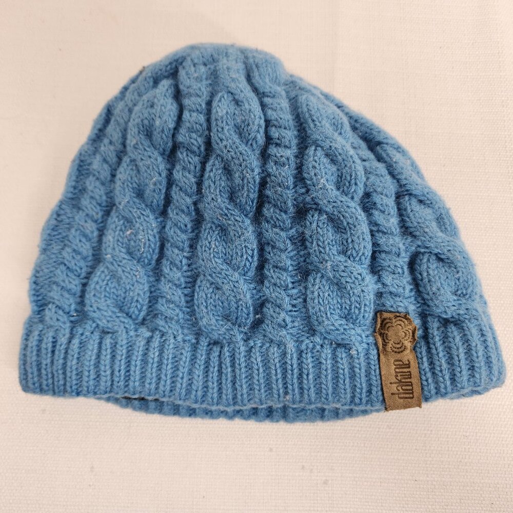 Dakine Light Blue Cable Knit Beanie